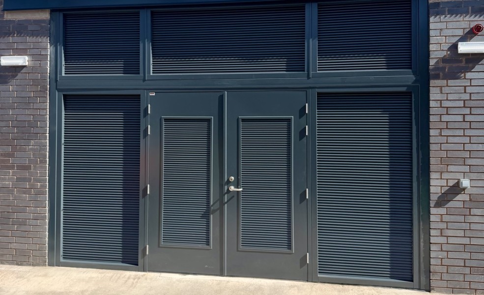 Specialist Louvered Substation Door Installation