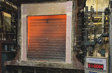 Flame Armour Fire Shutter - Test Report No. 429933